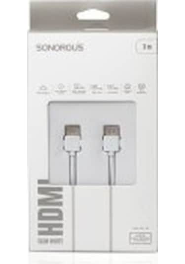 Sonorous Hdmı Slim Kablo Wht - 1,5 Mt.