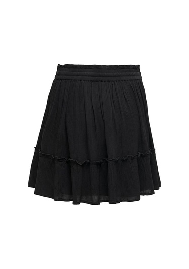 Only Onlıbıza Lıfe Short Skırt Wvn Noos 15219931 Siyah 001