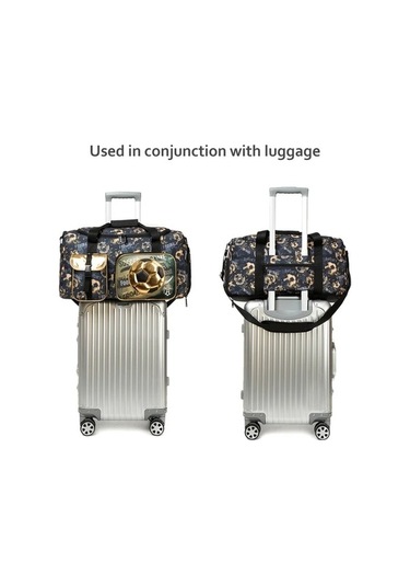 Sandwich Erkek Spor Çantası - Polyester, Siyah, 18413-1zuqiulxd, Futbol Lxd, Hafta Sonu Seyahat Çok Renkli