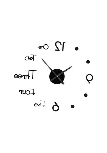 Pazly Suntek Saati Magideal M Duvar Dıy Büyük Qx Siyah