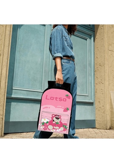 Trendooze Uygun Siyah Siyah Siyah Sırt Seyahat Sahip, Organizasyon Öğrenci Kawaii Karikatür, İş İnç İçin Genç Dizüstü Dizüstü Çoklu Çantası, Çalışması Bölmelerine Bilgisayara Bilgisayar Abd20 15.6 Fz Siyah