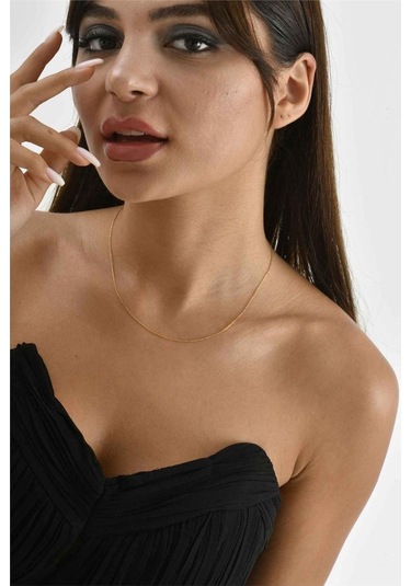 Minamis Silver 925 Ayar Gümüş I Harfi Kadın Köprücük Kolye-2295