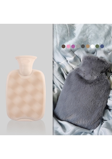 2000ML El Ayak Isıtıcı Doldurulabilir Sıcak Su Torbası Pembe