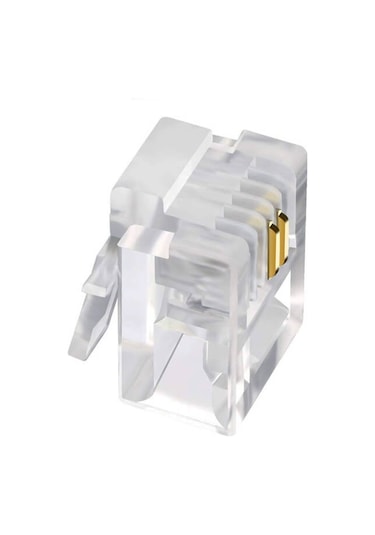 RJ11 Konnektör Jack 100 Adet