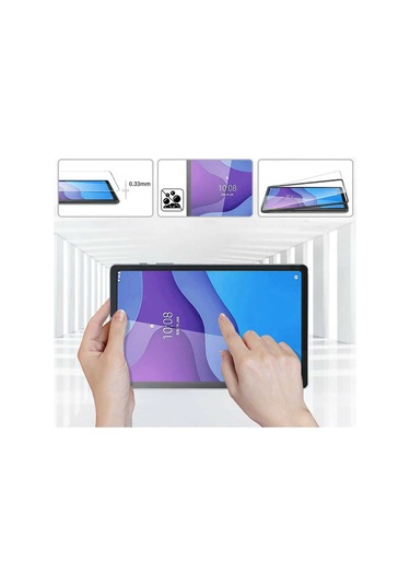 Teknocep Lenovo M10 Tb-x306f Gen.2 Uyumlu Tknc Tablet Temperli Cam Ekran Koruyucu-renksiz