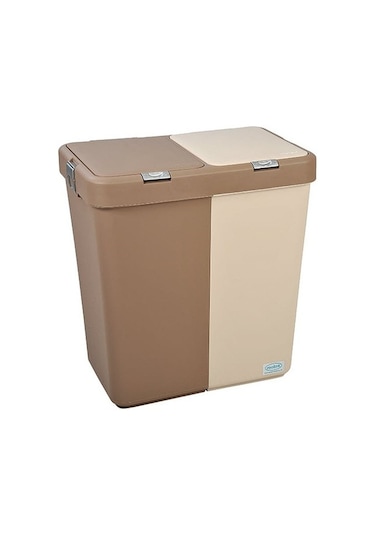 Off Hb Motek Duo Laundry Basket Kirli Sepeti Bej Mt-09 Diğer