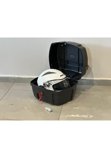 Motosiklet Arka Çanta 35 Litre Reflektörlü 1. Sınıf Plastik