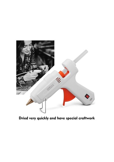 Padalink 40w Yapıştırma Tabancası Ve 10 Yapıştırma Çubuğu - Hızlı Kurur, Güçlü Yapışma, Dıy Ve Dekorasyon İçin