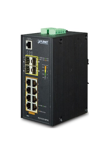 Planet Pl-Igs-5225-8P4S Endüstriyel Tip Yönetilebilir Ethernet Sw