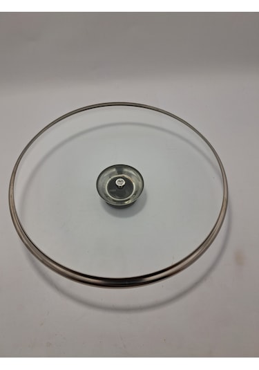 Cam Kapak 24 Cm Ve Parliement Mavi Kulp