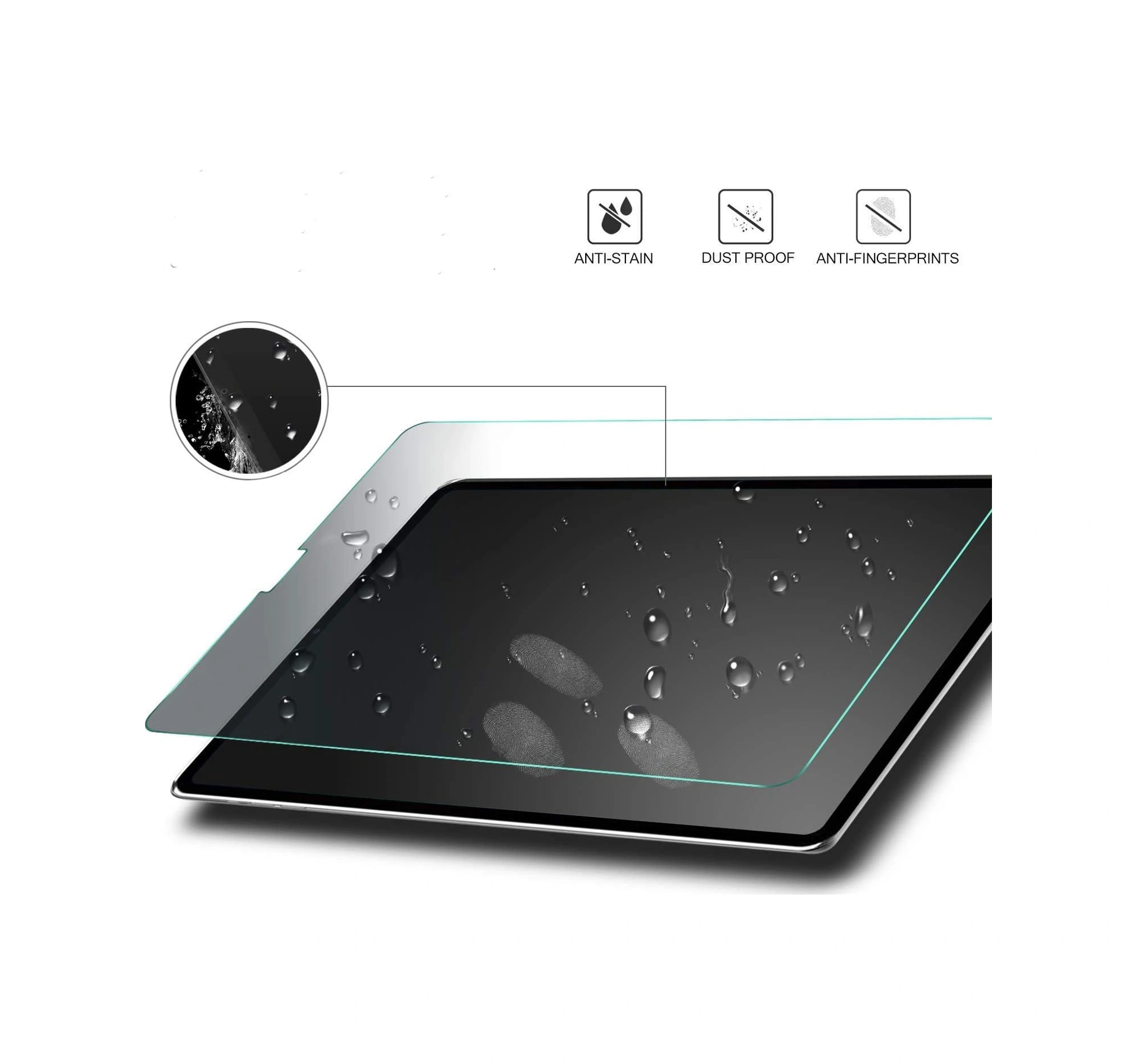Apple Uyumlu iPad  Pro 11 2024 Tablet Blue Nano Screen Protector Ultra İnce Ekran Koruyucu