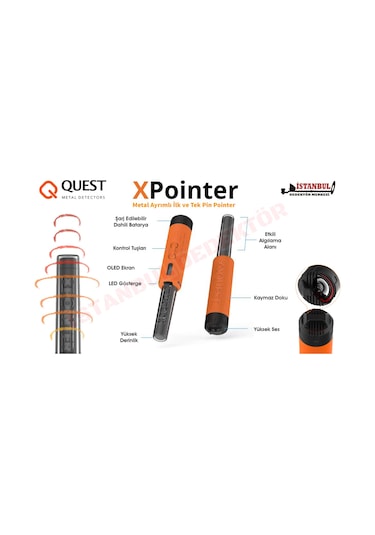 Quest Xpointer Max Ayrımlı Pointer Dedektör