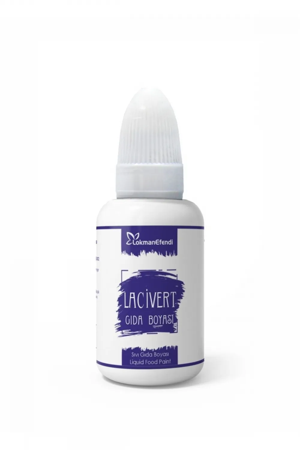 Lokman Efendi Lacivert Renk Sıvı Gıda Boyası 25 Ml