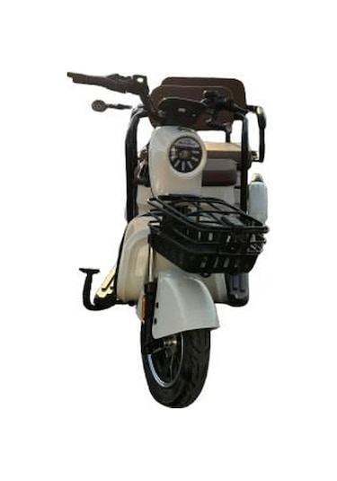 Motolux Fayton FX10 Elektrikli Motosiklet Beyaz - Krem