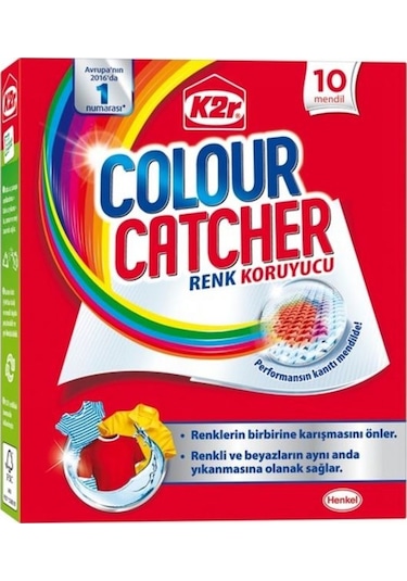 K2r Colour Catcher Renk Koruyucu Mendil 2 x 10'lu