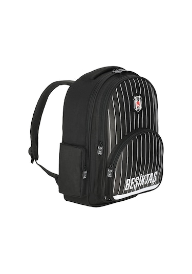 Beşiktaş Çubuk Desenli Suni Deri Okul Sırt Çantası 25352 Desenli