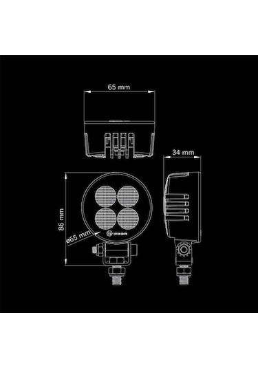 Strands Off-road Led Lamba Unity Yuvarlak 11w 809233