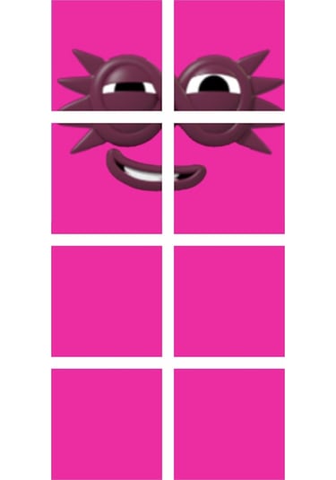 Number Blocks Matematik Eğitici Birim Küp Snapcubes /0-10 Sticker 260 Pcs