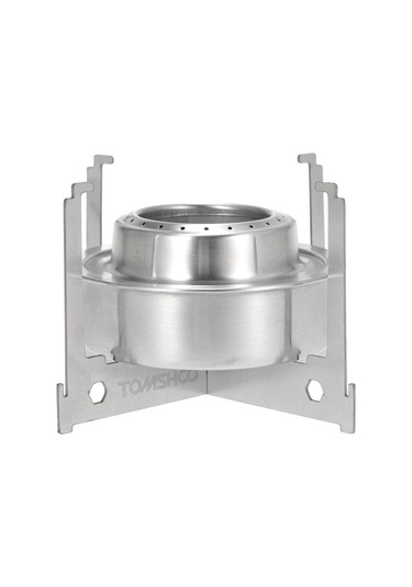 Mini Ultralight Spirit Burner Alkol Sobası Kamp Sobası Fırını W / Standı Alcohol Stove Çok Renkli