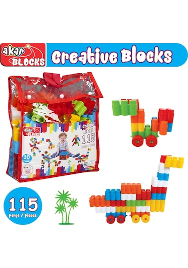 05-077 115 Parça Creatıve Çanta Akar Oyuncak