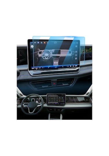 Volkswagen Tayron Uyumlu 2024 2025 Model 12.9 İnç Multimedya 9h Nano Ekran Koruyucu