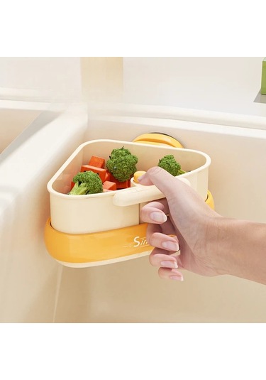 Dashanshop Green Pratik Lavabo Filtre Rafı Tıkanıklık Önleyici Sökülebilir Çöp Filtresi Yeşil