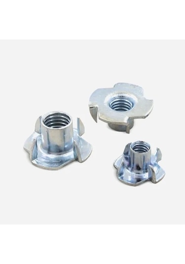 Ebru Çakmalı Ağaç Somun M6 - 100 Adet Standart