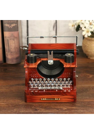 Daktilo Hareketli Müzik Kutusu