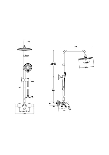 Artema Aquaheat Joy 220b Banyo Sistemi Krom A47208