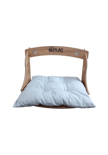 Realwood Özel İsimli Çengelli Radyatör Kedi Yatağı 56 CM