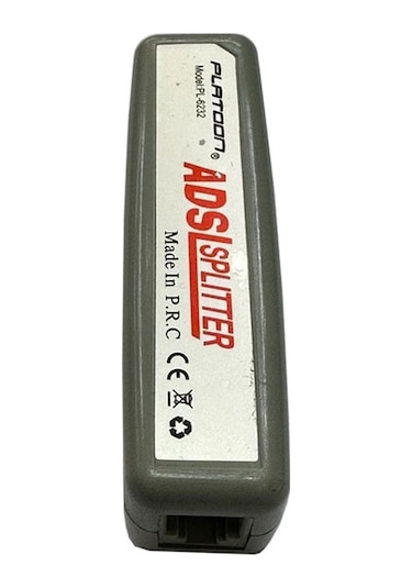 Adsl Splitter Telefon Modem Ayırıcı Adsl Splitter Adaptörü