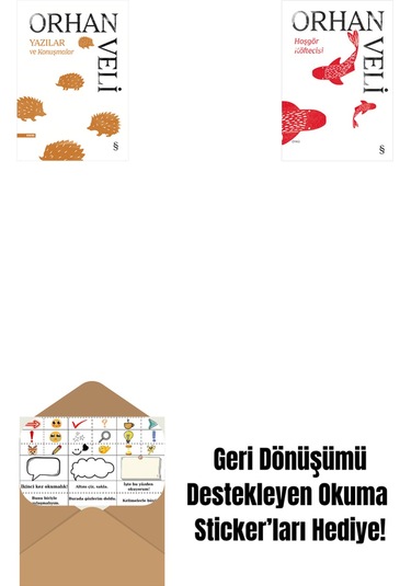 Yazılar Ve Konuşmalar + Hoşgör Köftecisi + Okuma Sticker'ları