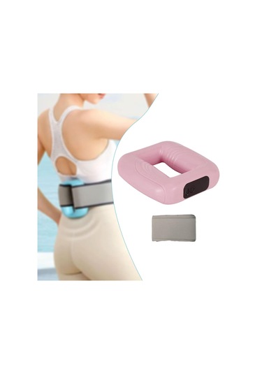 Suntek Elektrikli Masaj Halkası Kompakt El Aleti Yetişkinler Pembe