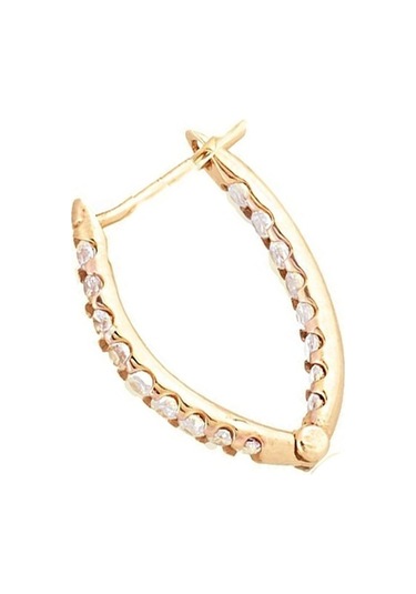 Masaliko Moloi Gümüş Küpe - 925 Ayar Gümüş, Günlük Kullanılabilir Altın