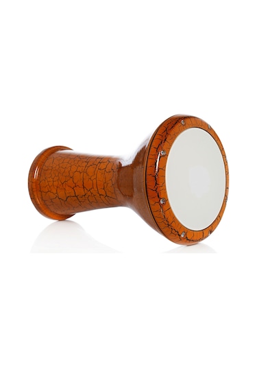 Profesyonel Alüminyum Renkli Çatlak Boyalı Model Darbuka-kılıflı