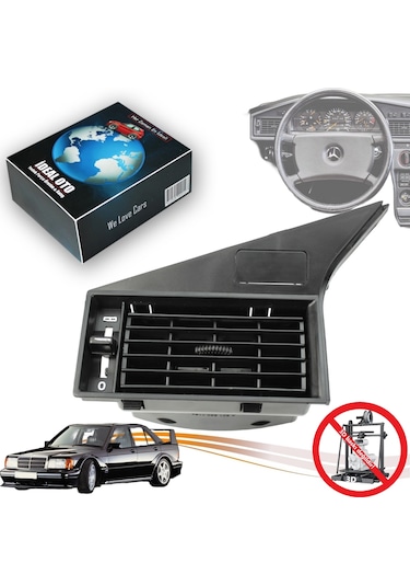 Mercedes 190 W201 1982-1993 2018301154 İçin Sol Havalandırma Klima Izgarası 3d Baskı Değildir