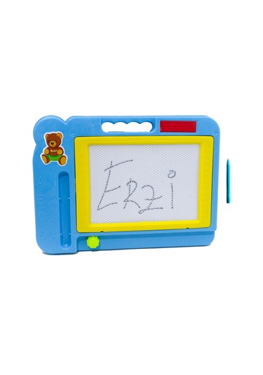 Oyuncak Yazı tahtası Manyetik Yazı Tahtası Erzi Mavi