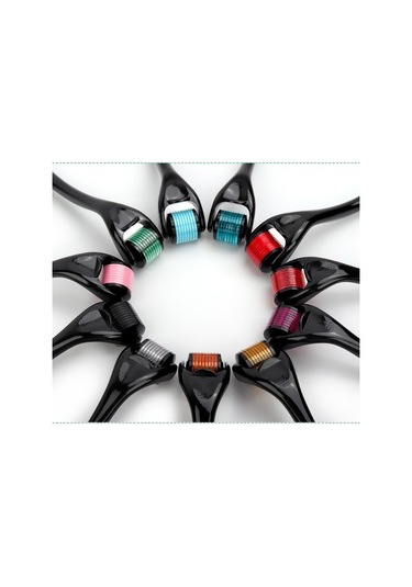 0.2mm Gül Kırmızı Drs 540 Derma Rulo 0.2/0.25/0.3mm Titanyum Mikro Iğneleme Rulosu Cilt Bakımı Terapisi Için Saç Büyüme Mikro Iğne Rulo Ev Kullanımı M0pkjı Çok Renkli