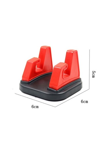 Wisdomselect Araç Telefonu Tutucu Araç Telefonu Braketleri Pano Darbeye Dayanıklı Mobil Taban 360 Derece Dönen Siyah Yok Havalandırma 4cgeth