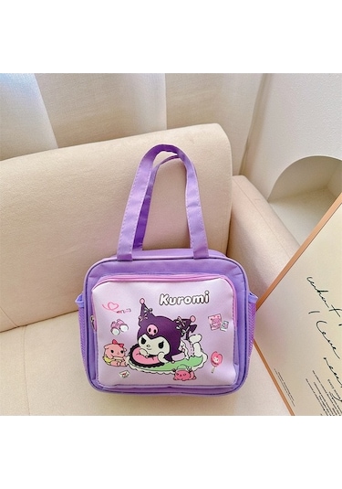 Pazly Alüminyum Folyo Yalım Çantası Büyük Boy Yemek Kutusu Çantası Açık Mor Açık Mor