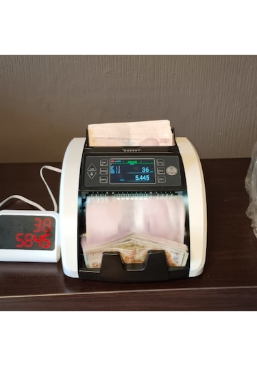 Bill Counter Ae-2001 Karışık Para Sayma Makinesi Usd, Euro, Tl, Gbp, Syp