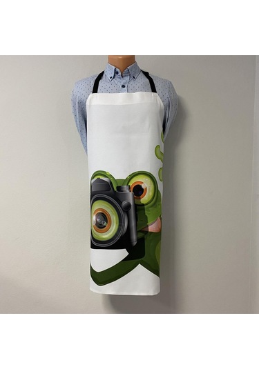 Paredora Foto Kurbağa Mutfak Önlüğü