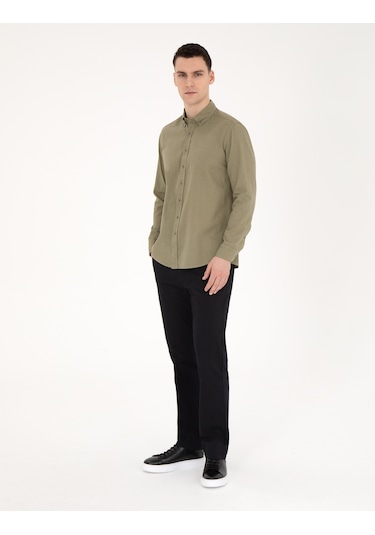 Pierre Cardin Erkek Siyah Pantolon Kanvas-chino 50288510-vr046 Siyah