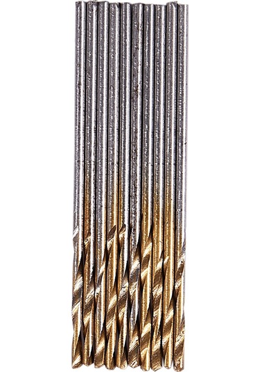 50 Adet 1/1.5/2.0/2.5/3mm Titanyum Kaplamalı Hss Matkap Ucu Seti