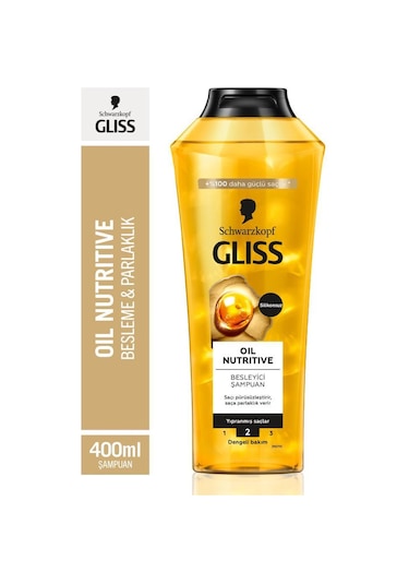 Gliss Oil Nutritive Şampuan 4 x 400 ML