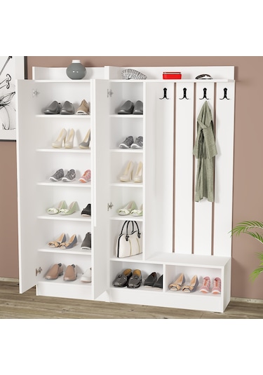 Kalender Dekor Lityum-1-3 Lty01 Portmanto Vestiyer Ayakkabılık