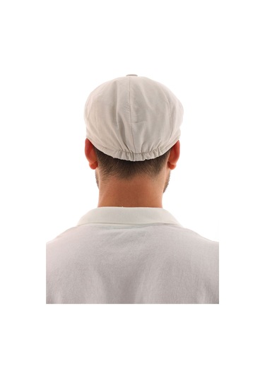 Yazlık Kasket Bej Açık Bej