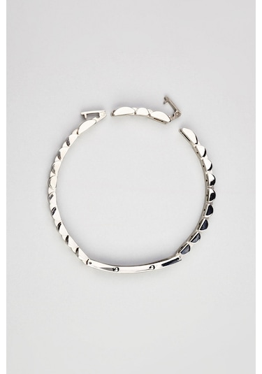 6 Mm Parlak Çelik Erkek Bileklik