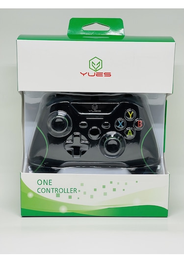 Yues Xbox One Gamepad Oyun Kolu PC Uyumlu Joystick Kablolu (Xbox One (S)(X) / PC Uyumlu)