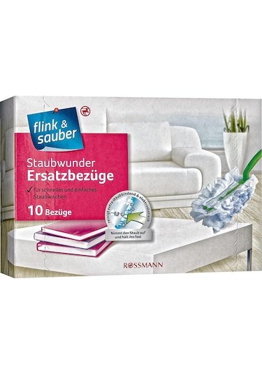 Flink & Sauber Kolay Toz Alma Seti Yedek Kılıf 10'lu